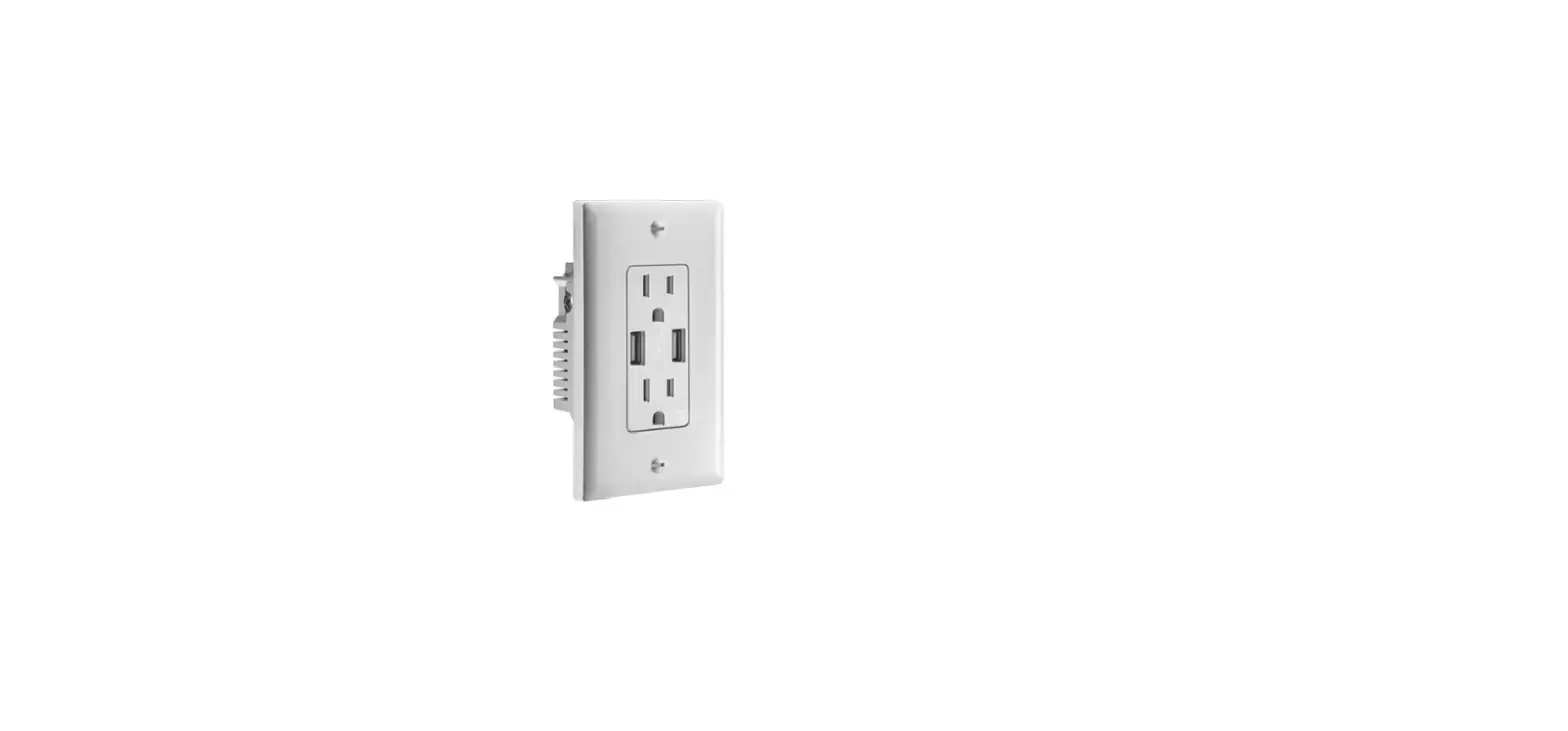 Insignia Ns-hw36a217 3.6a Usb Charger Wall Outlet Quick Setup Guide