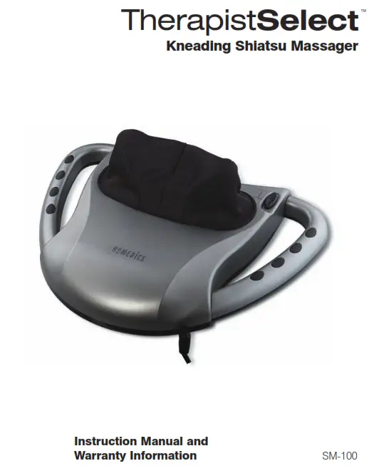 Therapist Select Kneading Shiatsu Massager - Therapist