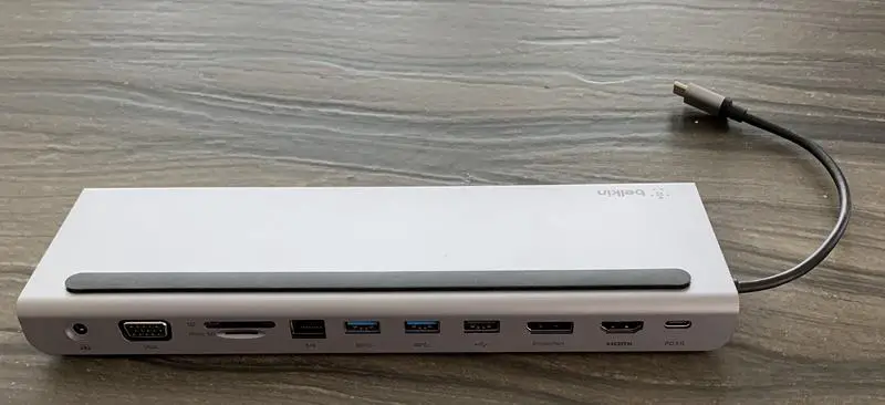 Belkin Connect Usb-c 11-in-1 Multiport Dock Inc004 Instructions