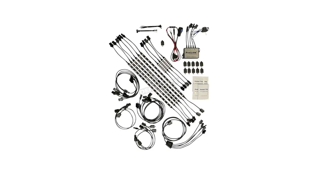 Custom Dynamics Proglow Accent Light Kit Pg-full-kit Instruction Manual