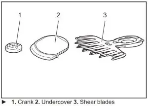 FIG 19 Installing the shear blades