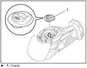 FIG 22 Installing the shear blades