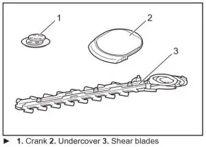 FIG 34 Installing shear blades