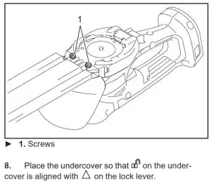 FIG 41 Installing shear blades