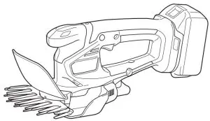 makita DUM604 Cordless Grass Shear 160mm - 18V