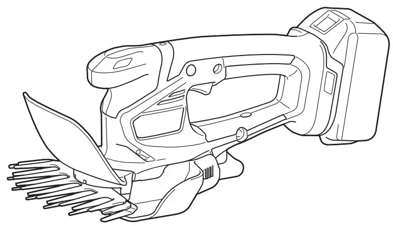 Makita Dum604 Cordless Grass Shear 160mm - 18v Instruction Manual