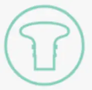 Healthy Lifestyle SK-328 Massage Gun Mini - Flat Head