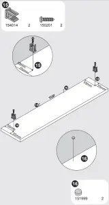 Wickes 239303 600 Built Under Oven Unit - Assembly Instructions 12