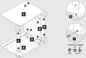 Wickes 239303 600 Built Under Oven Unit - Assembly Instructions 9