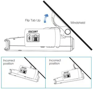 ESCORT 010068-1 M2 Radar-Mounted Smart Dash---tighten