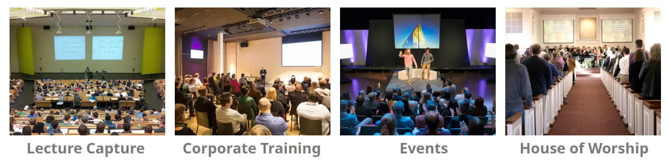 Lumens Auto-Tracking Camera - No need for a camera operator to control camera