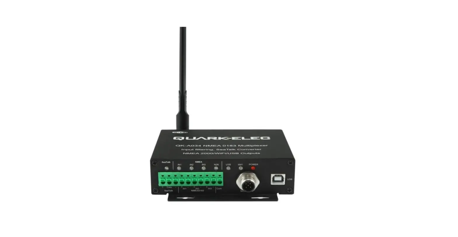 Quark-elec Qk-a034-b Bi-directional Wifi To Nmea 2000 Gateway Multiplexer Instruction Manual Quark-elec Qk-a034-b Bi-directional Wifi To Nmea 2000 Gateway Multiplexer Instruction Manual