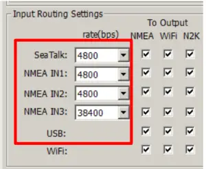 Configuring Baud Rates