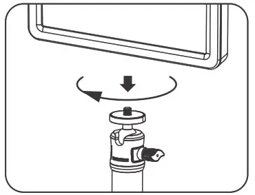 anko 43126224 Streaming Light LRG Stand - How to assembly 2