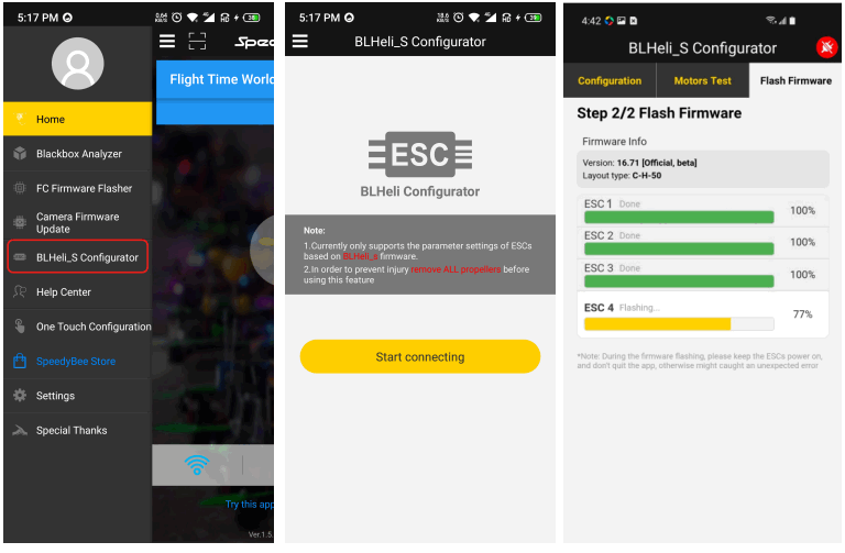 SpeedyBee Adapter 3 Built In Bluetooth and Blackbox Downloader - firmware Flashing