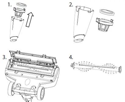 HYUNDAI HHE213308 3-in-1 Stick Vacuum Cleaner and Aqua Mop FIG 7