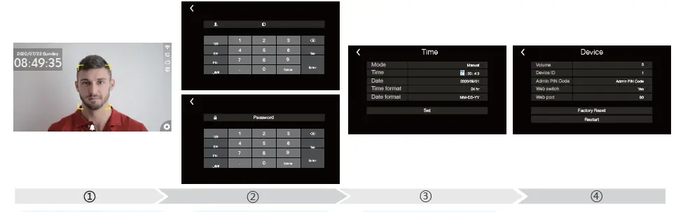ANVIZ FaceDeep 3 Smart Face Recognition Terminal-13