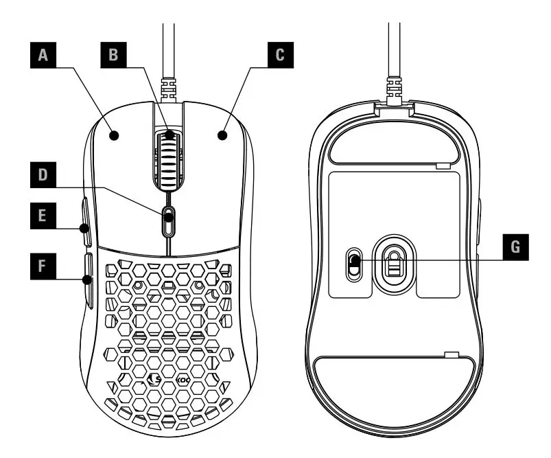 Sharkoon Light-2 180 Ultra Lightweight Gaming Mouse - Overview