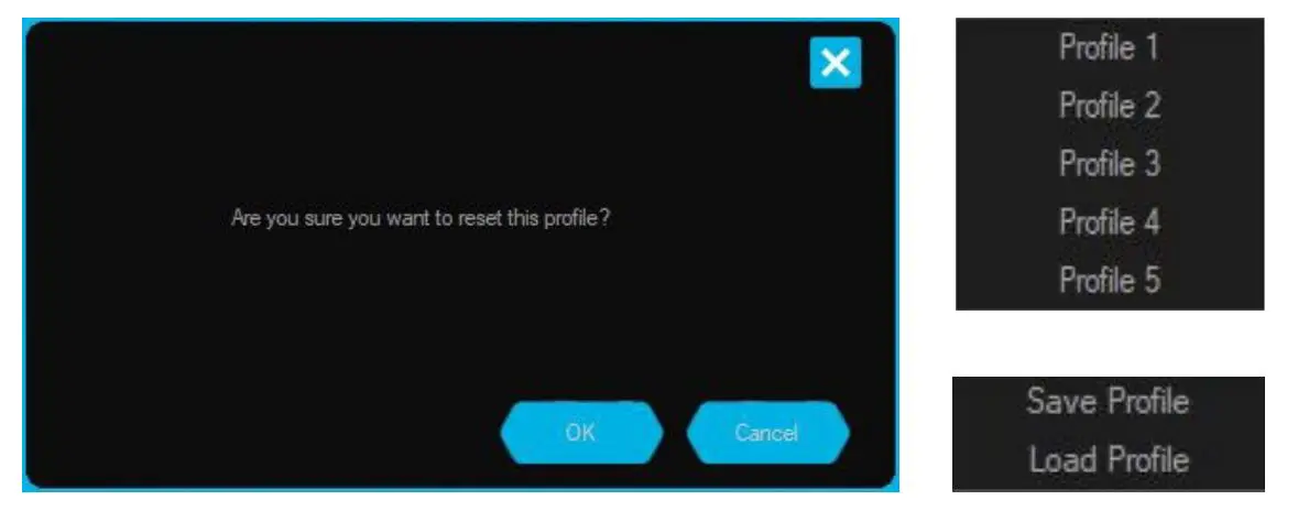 Sharkoon Light-2 180 Ultra Lightweight Gaming Mouse - Profile Options