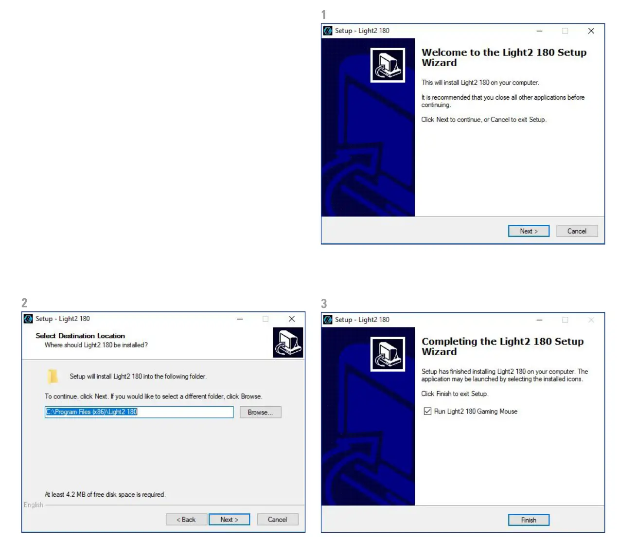 Sharkoon Light-2 180 Ultra Lightweight Gaming Mouse - Software Installation