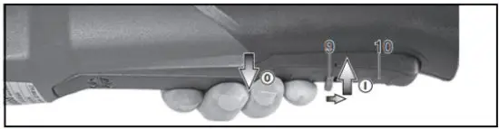 metabo W 9 100 Angle Grinder - Machines with paddle switch