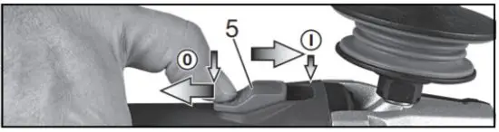 metabo W 9 100 Angle Grinder - Machines with slide switch
