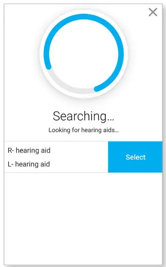 unitron Remote Plus Apps - Select