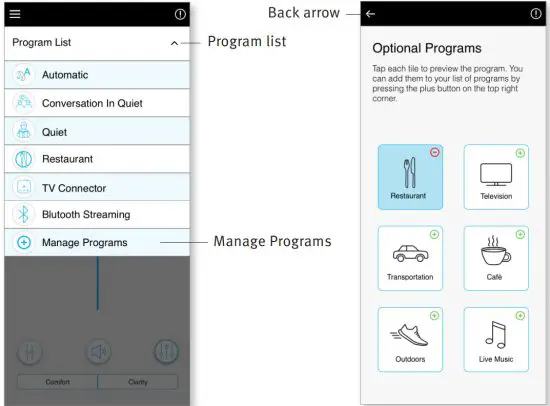 unitron Remote Plus Apps - app7