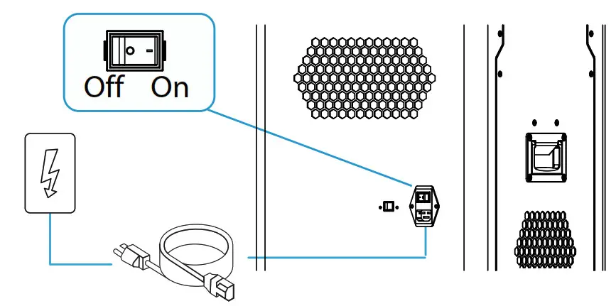 UNIZ NBEE Professional Resin 3D Printer-Light it up