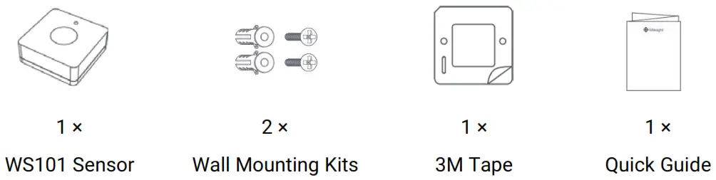 Milesight WS101 LoRawan Smart Button - Overview