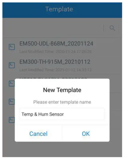 Milesight WS101 LoRawan Smart Button - backup