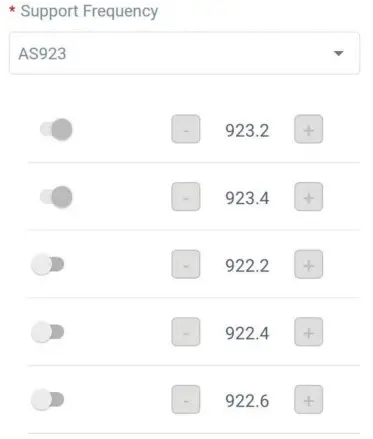 Milesight WS101 LoRawan Smart Button - frequency.2
