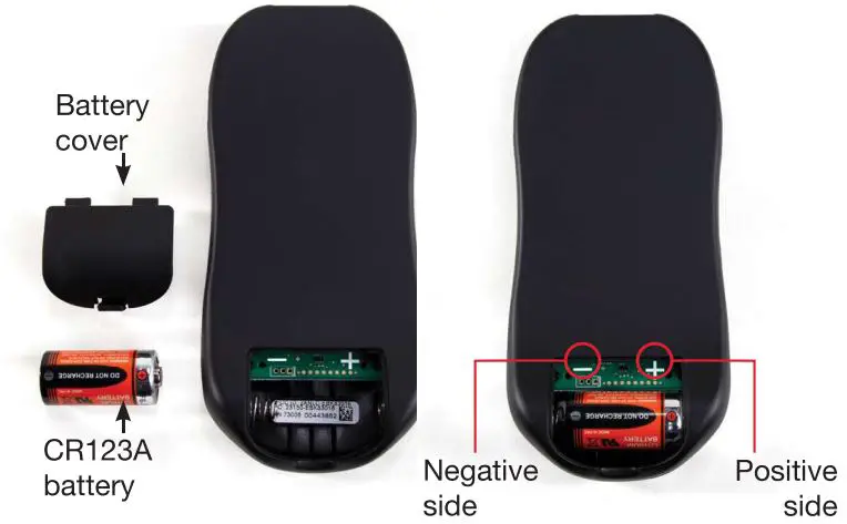 AIR LIFT EBK83016 WirelessAIR Wireless Controller with EZ Mount Instructions - Replacing Battery In the Wireless Controller