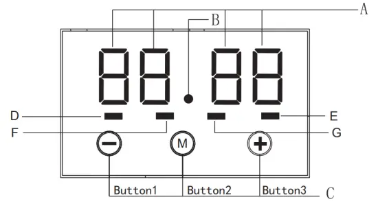 ARTUSI AFE547W 54cm Upright Cooker - Electronic programmer