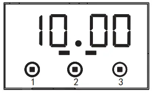 ARTUSI AFE547W 54cm Upright Cooker - button