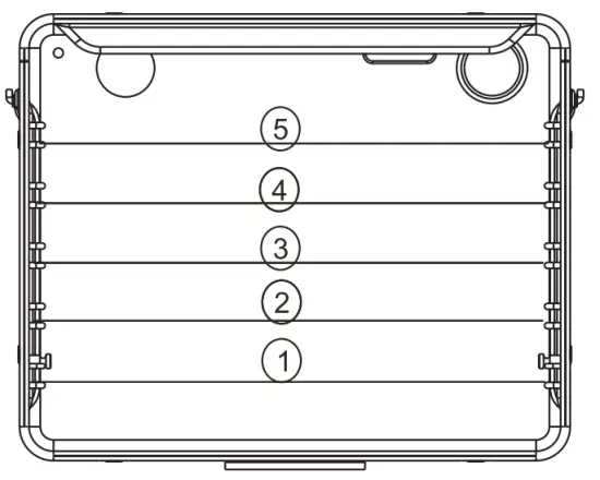 ARTUSI AFE547W 54cm Upright Cooker - fig 6
