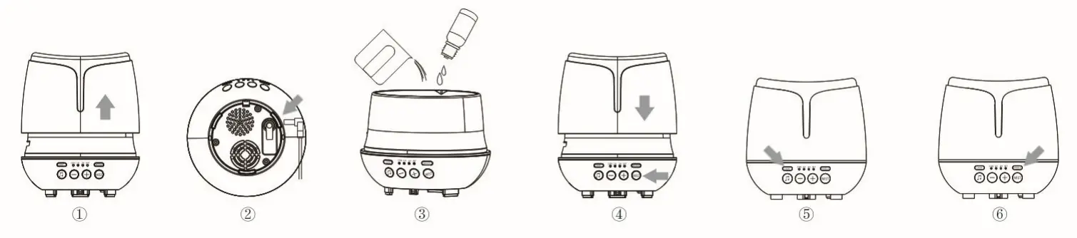 airbi SONIC Aromatherapy Diffuser - fig 1