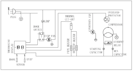 MOTAK-842-CSD1DREC Upright Economy-Reach-in-Refrigerator-FIG-6
