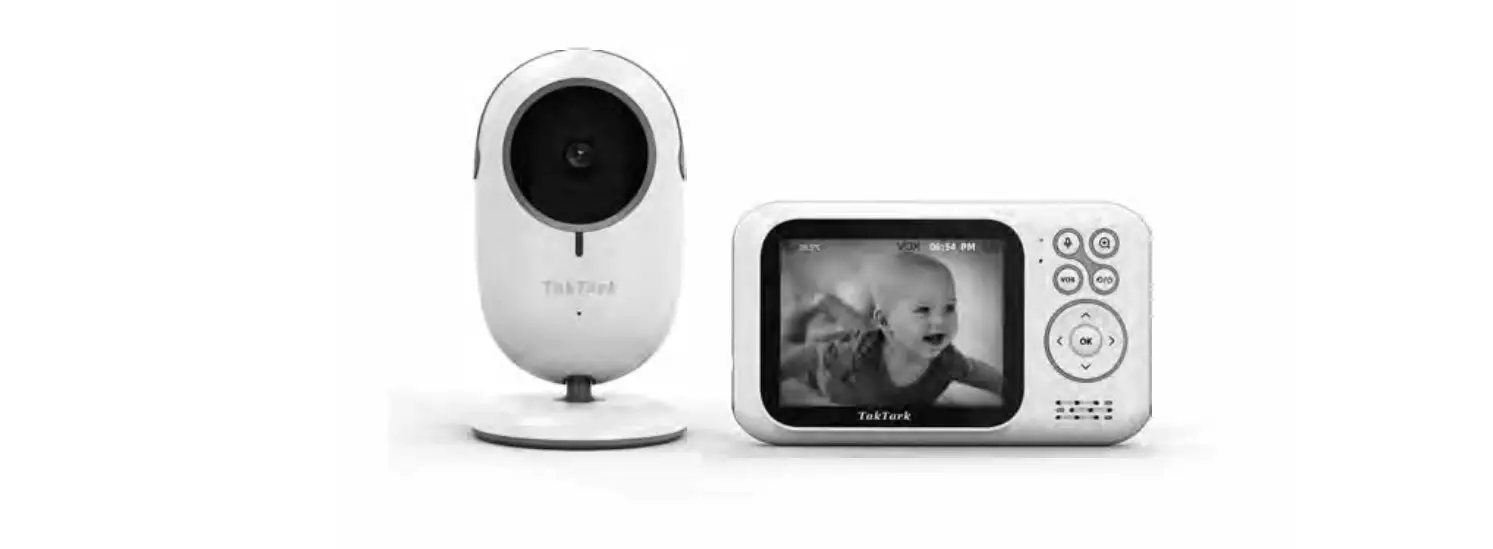 Taktark Bm923 Video Baby Monitor User Manual