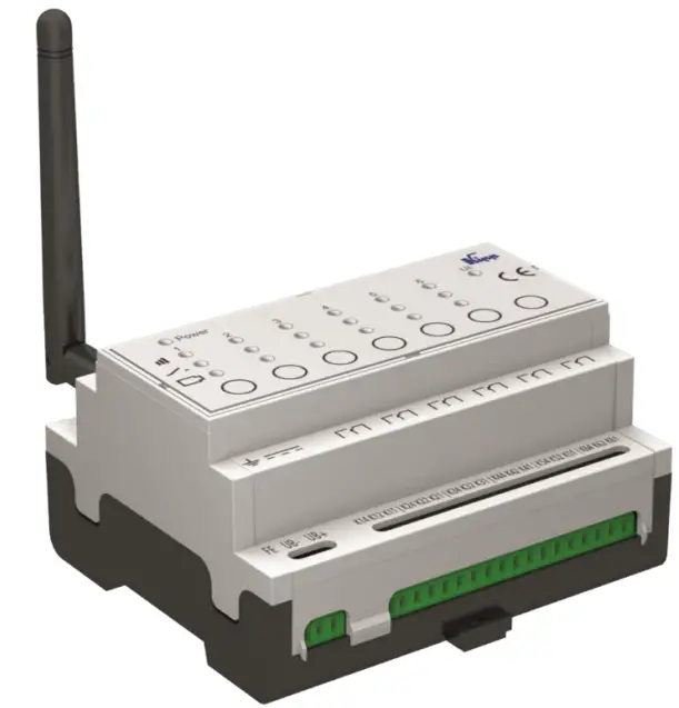 Kipp K1494.01 Gateway for Indexing Plunger with Status Sensor -