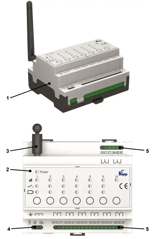 Kipp K1494.01 Gateway for Indexing Plunger with Status Sensor - Design and Function
