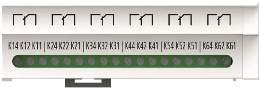 Kipp K1494.01 Gateway for Indexing Plunger with Status Sensor - Relay outputs