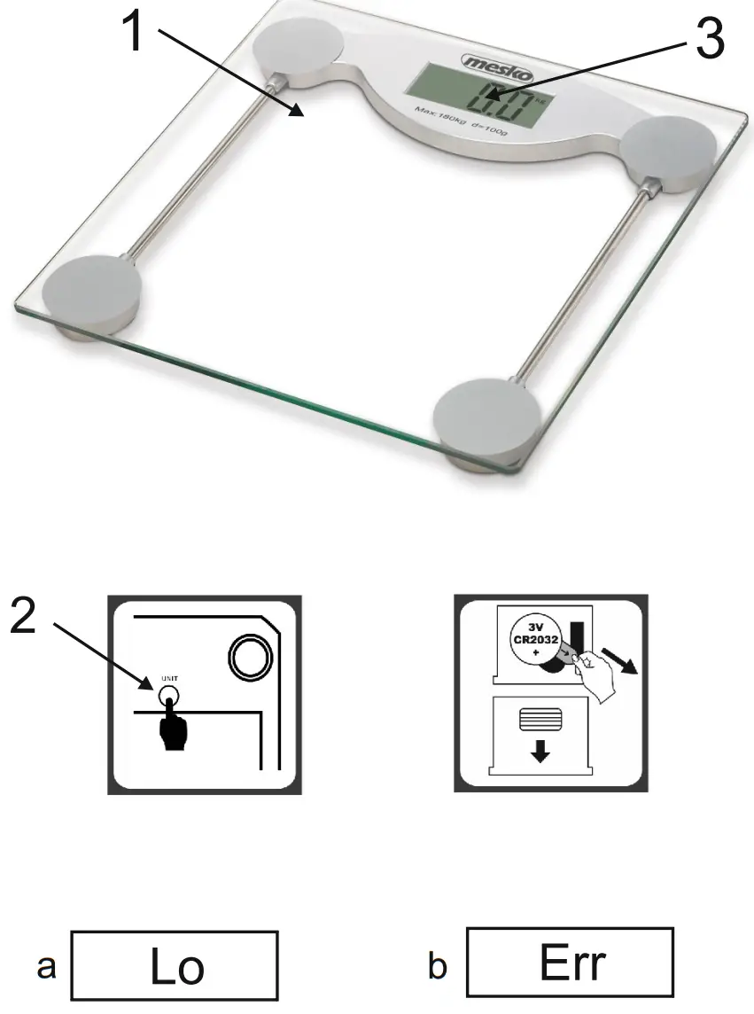 mesko MS 8137 Bathroom Scale - iMAGE 10