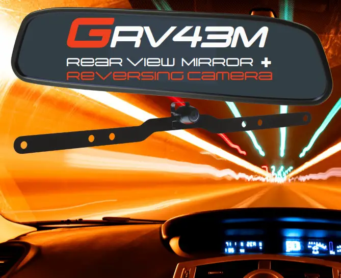 GATOR Rear Mirror Reversing Camera Cover