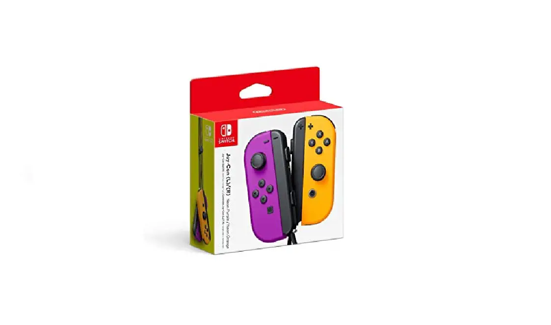 Nintendo Neon Purple/ Neon Orange Joy-con (l-r)-user Instructions