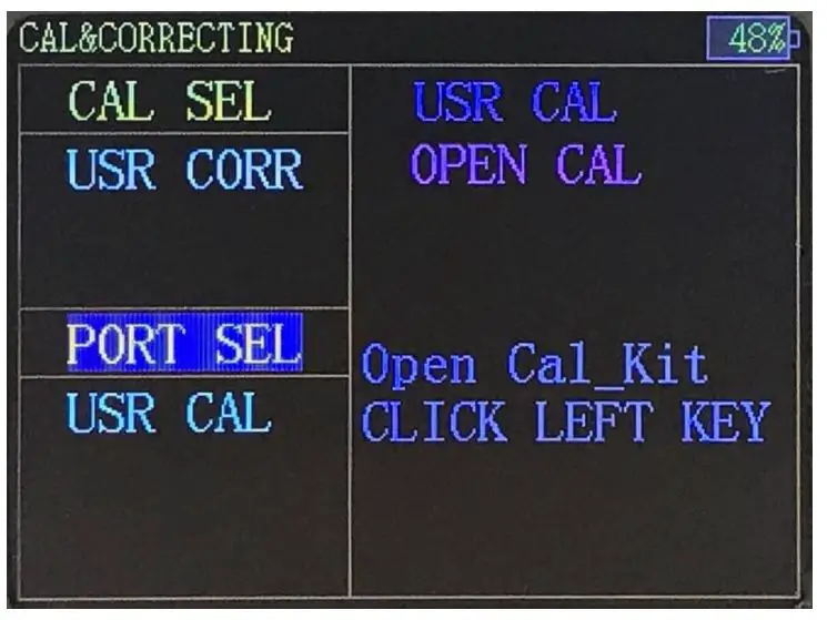 AAI Vector Impedance Analyzer User Manual - Calibration Process