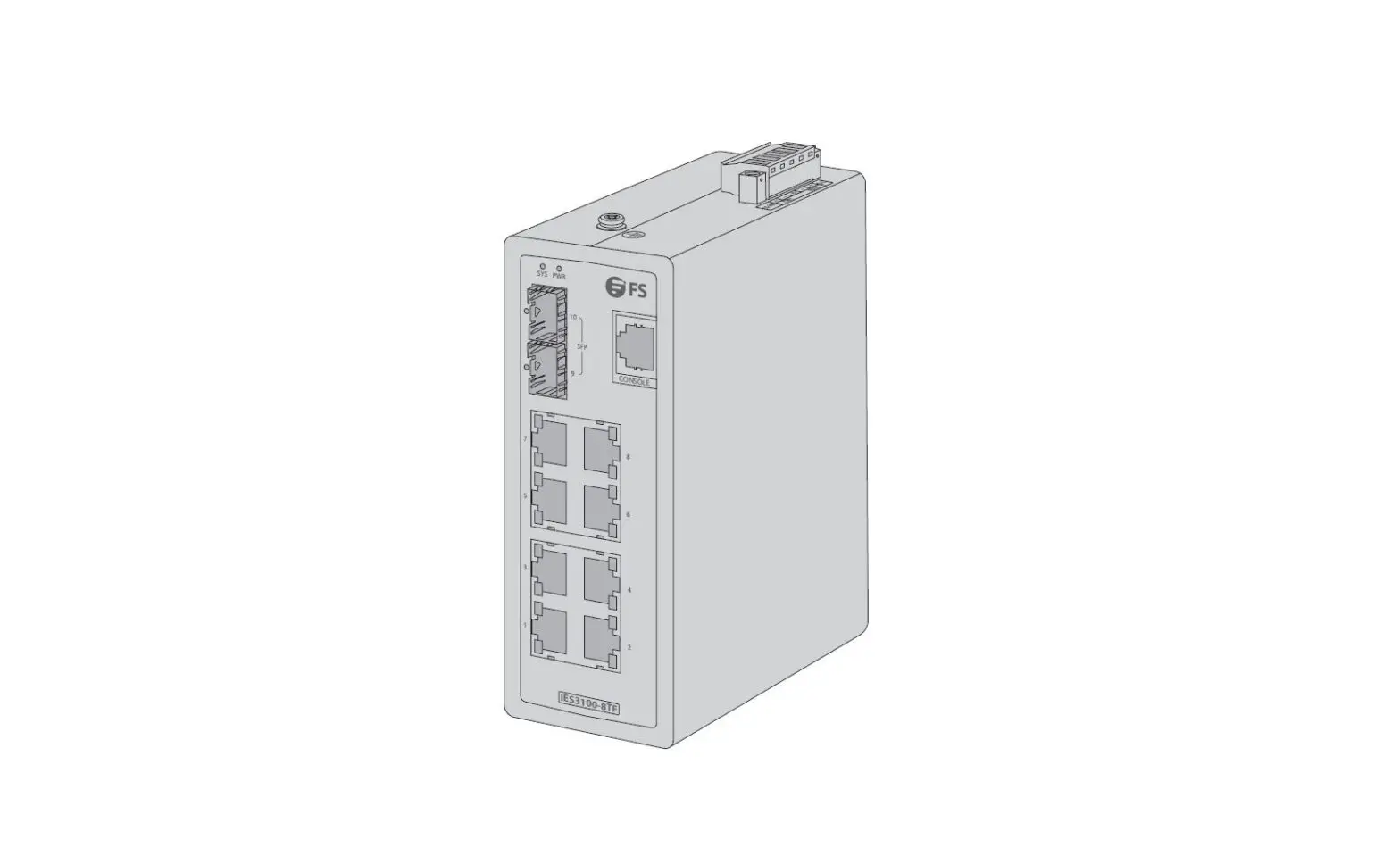 Fs Ies3100-8tf L2+ Managed Industrial Switch User Guide