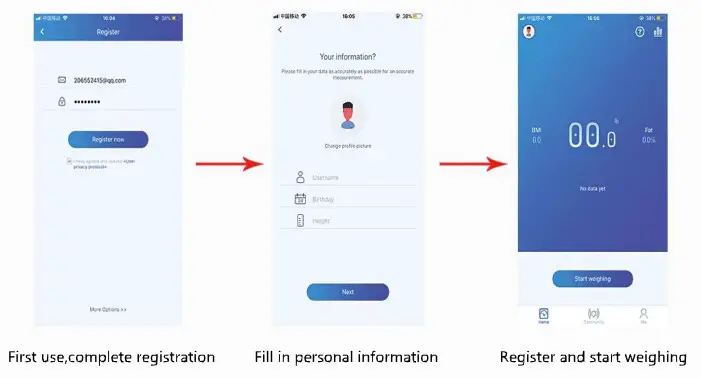 SIMAD EZ W Smart Bluetooth Body Scale - figure 3