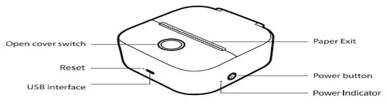 Zhuhai Quin Technology T02 Mini Printer - Product Description 1