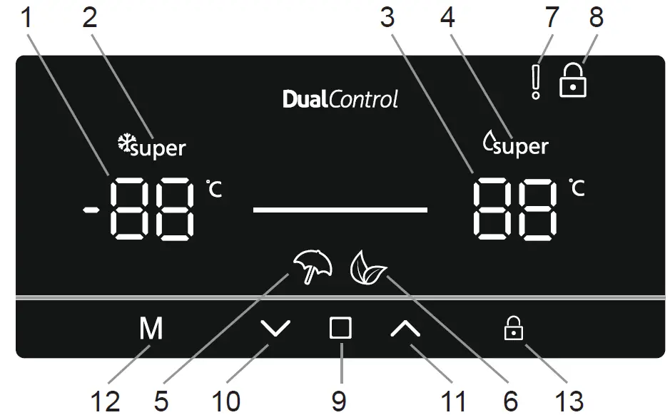SHARP SJ-TE435H4W-EU Standing Fridge Freezers 04